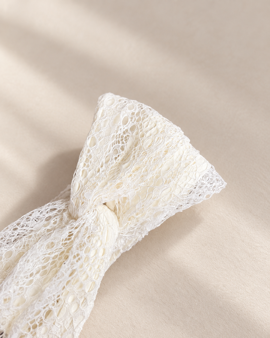 Turban Blanc dentelle