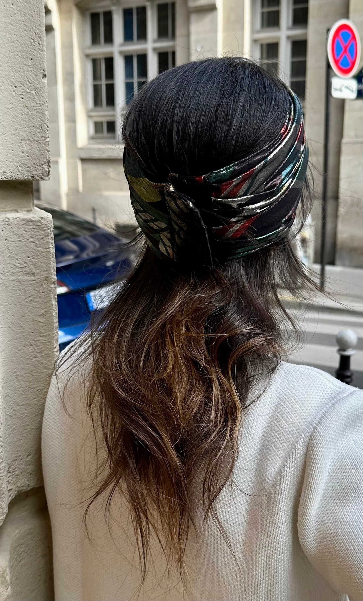 Turban brillant Multi color