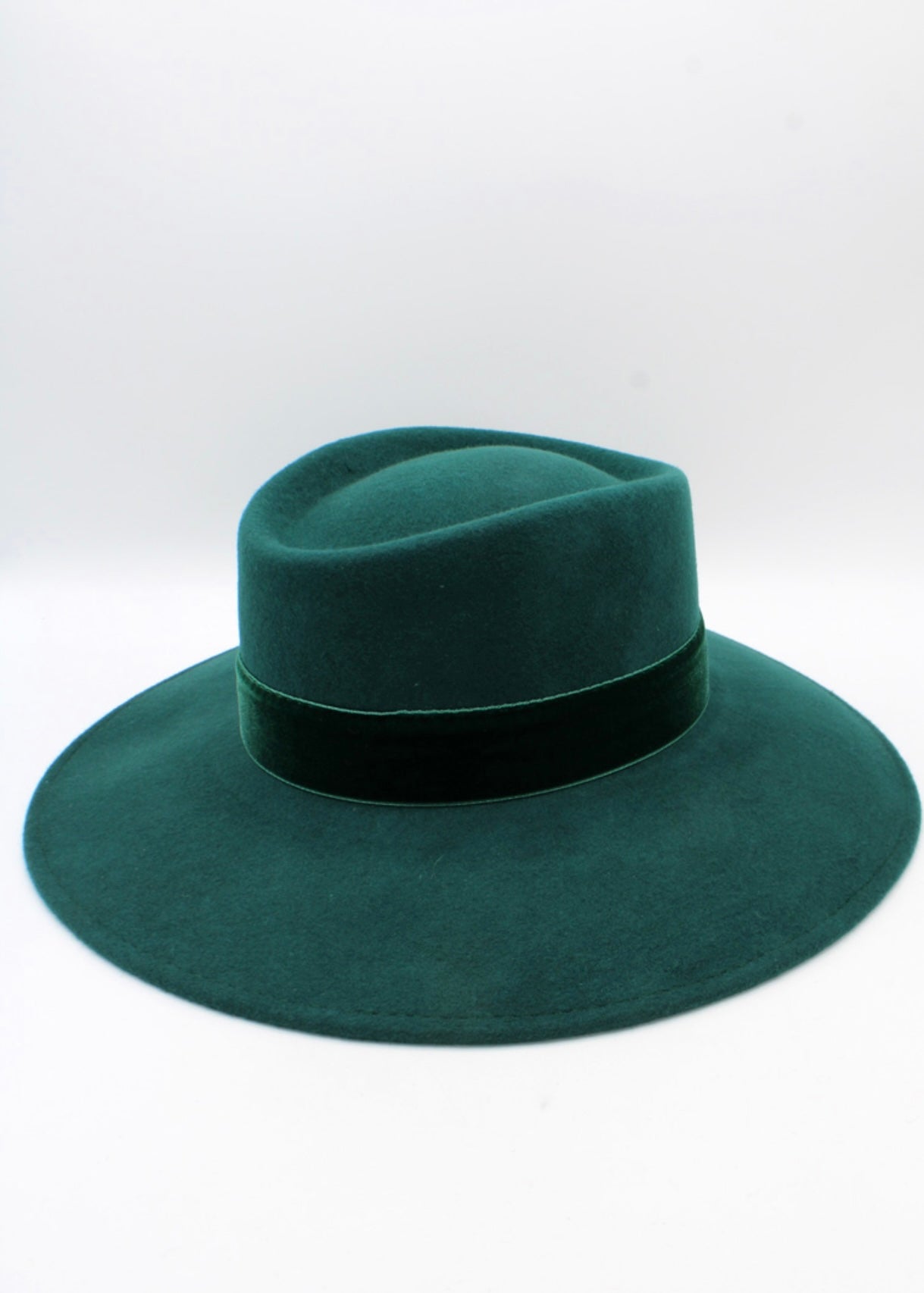 Canotier Vert Bord large