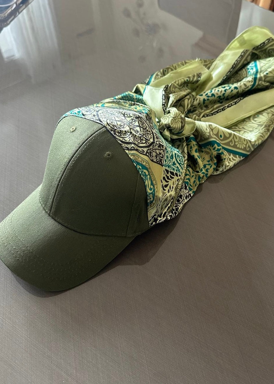 Casquette foulard Green dreams