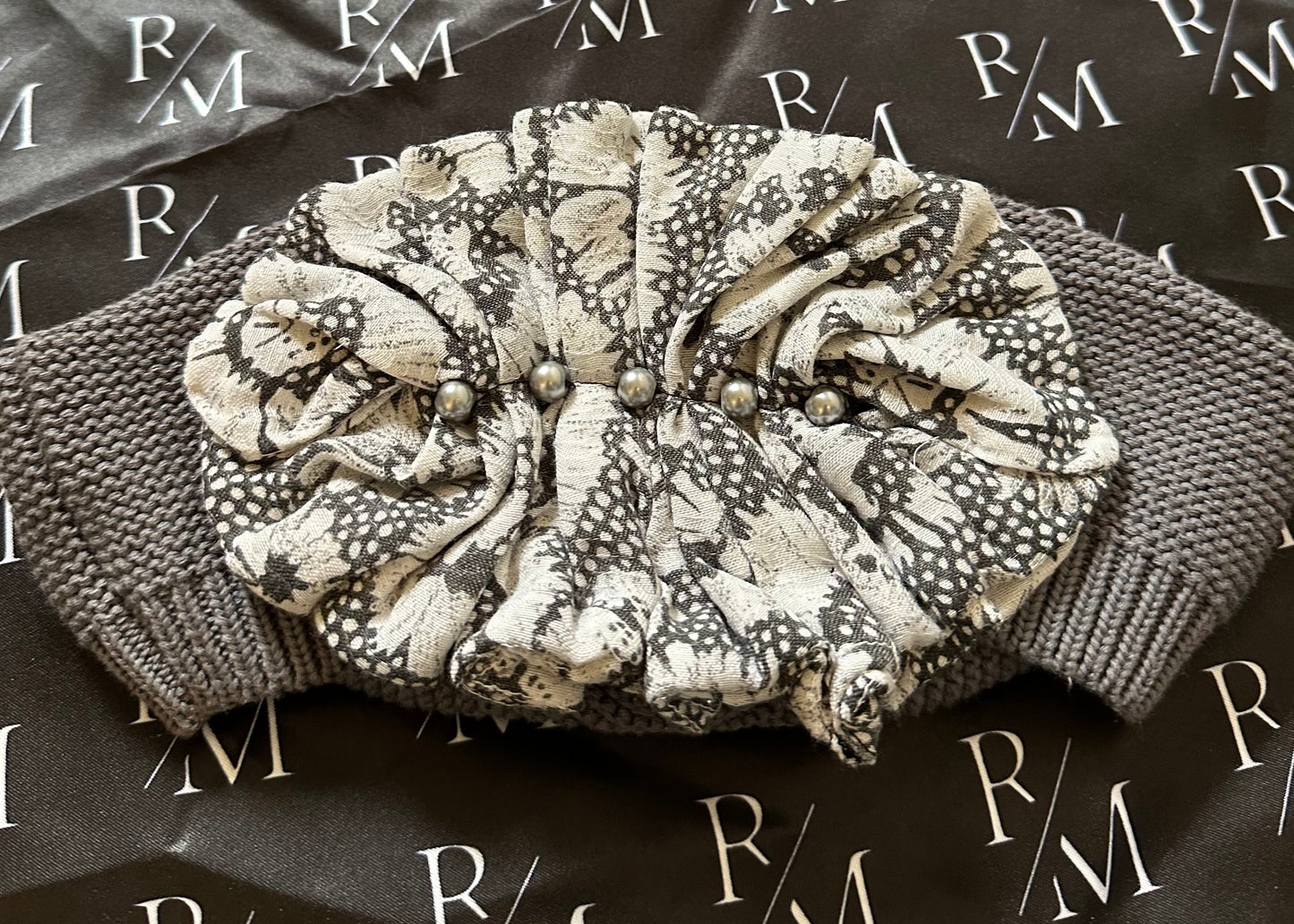 Beret RM3 Gris Anthracite