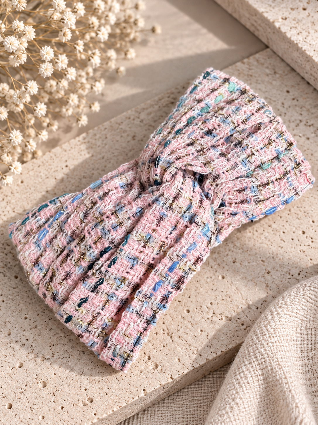 Turban Tweed Aurore
