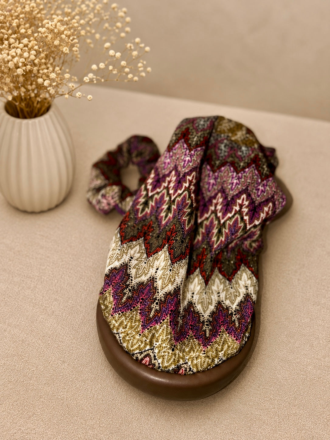 Paloma – Serre-tête filet crochet