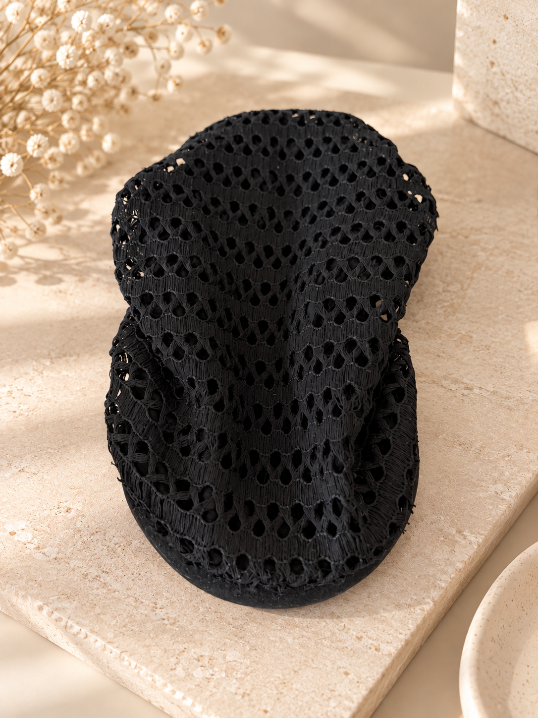 Shirel -serre tête noir filet
