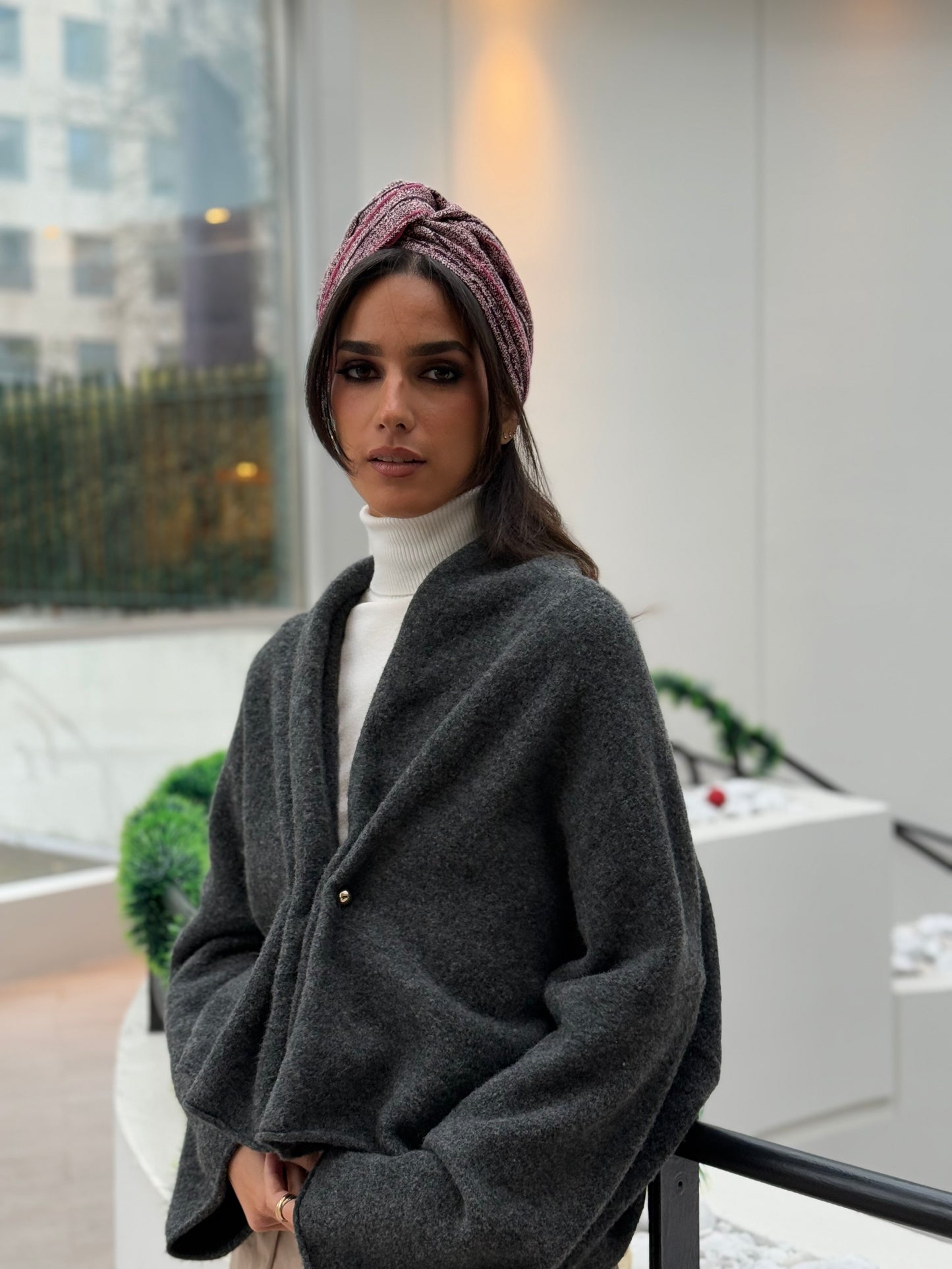 Turban Rose Harmonie