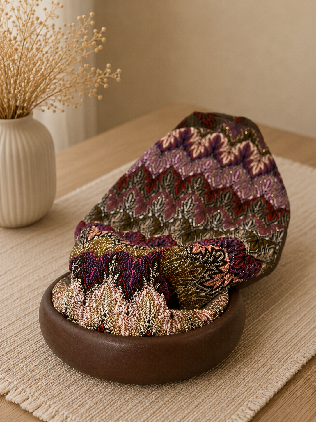 Paloma – Serre-tête filet crochet
