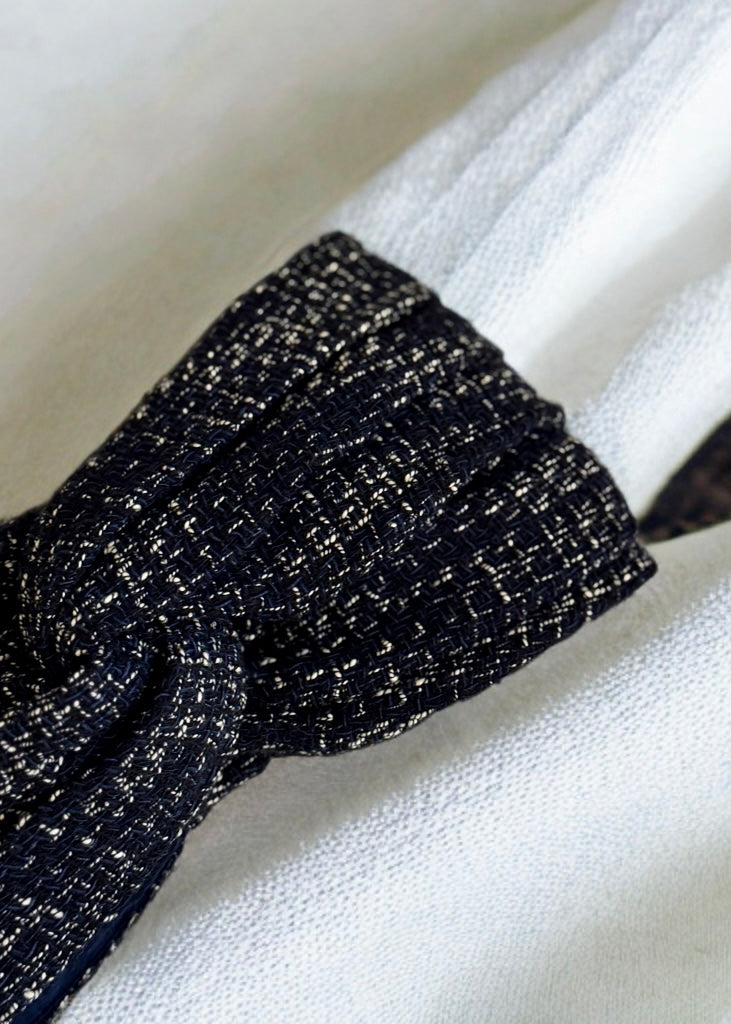 Turban Élégance Marine