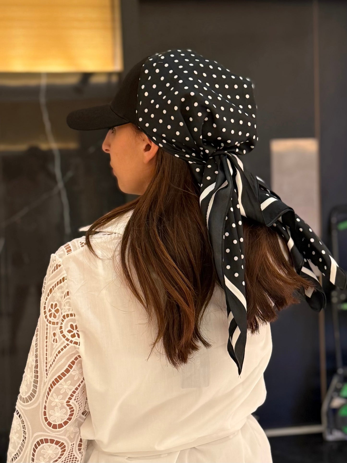 Casquette foulard silène