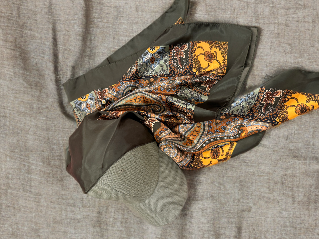 Casquette foulard Ambre