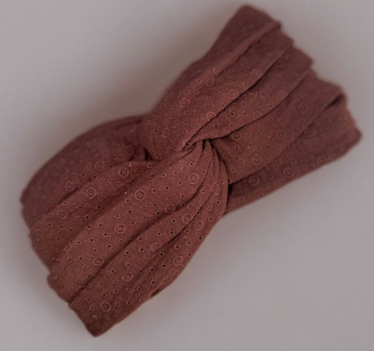 Turban Éléa Marron Chocolat