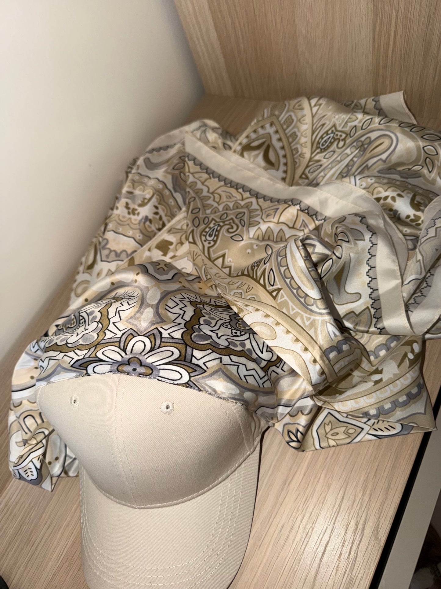 Casquette Foulard RM Ivory