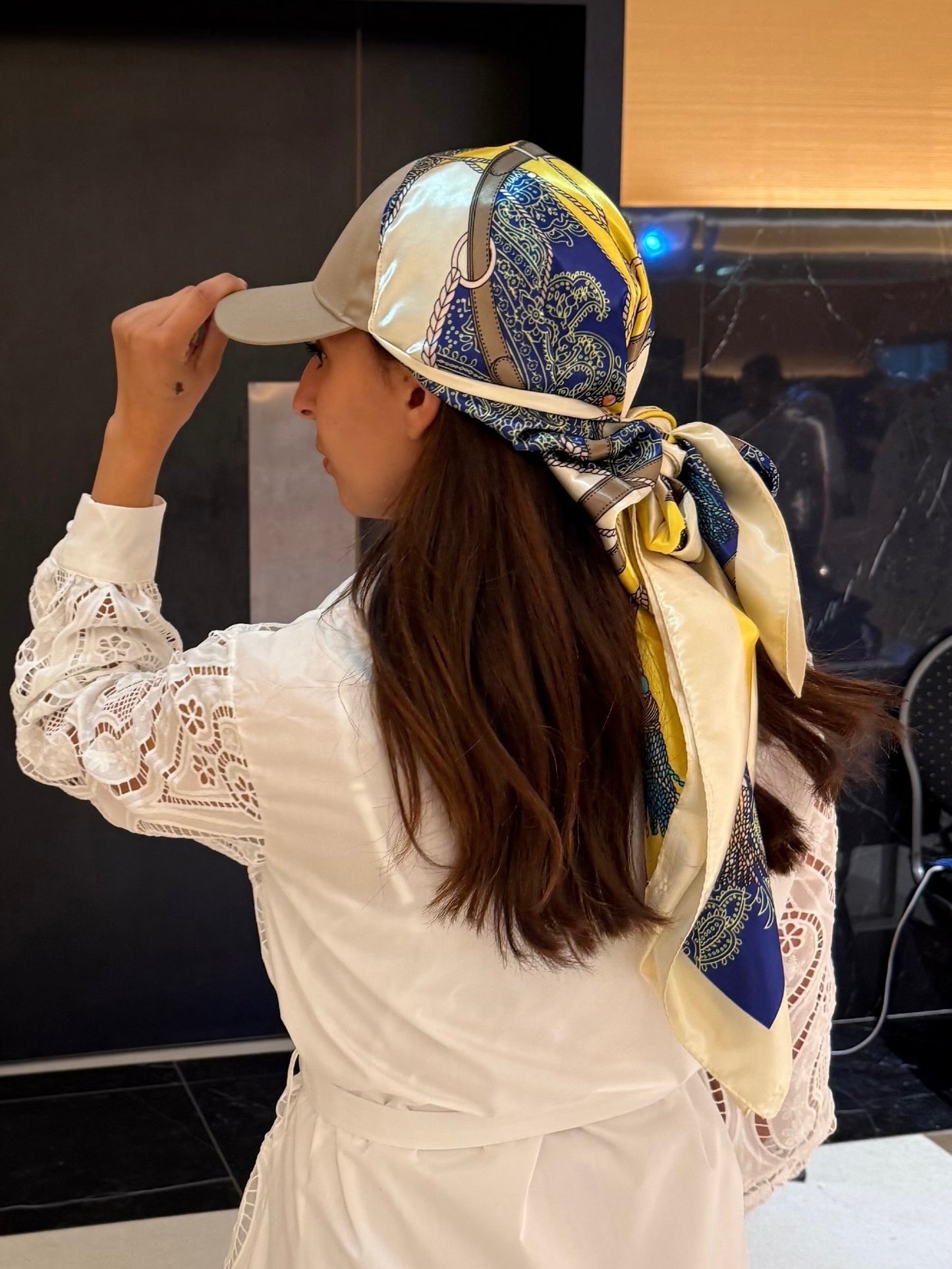 Casquette foulard Rivoli