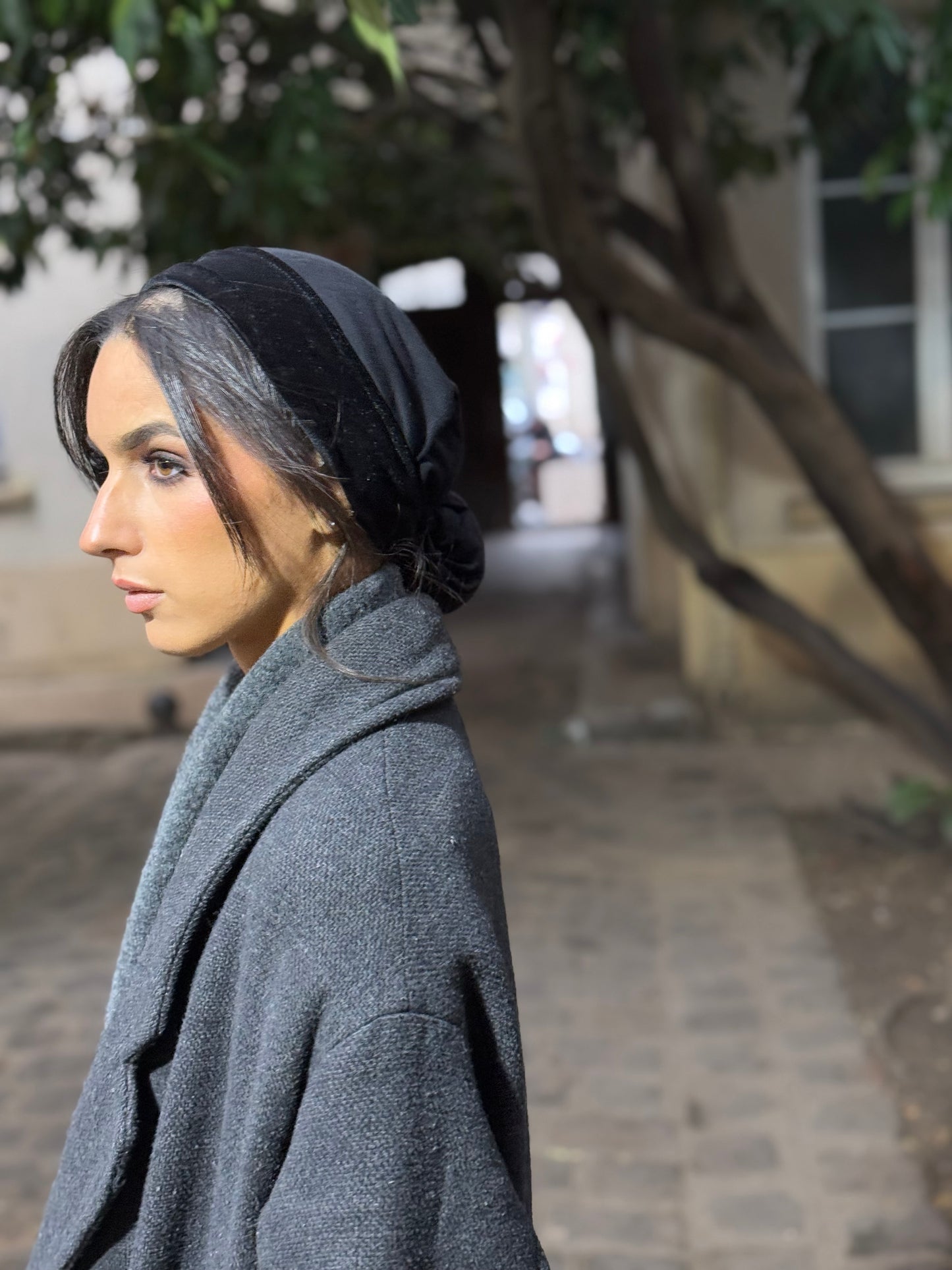 Boubou Volume bas foulard