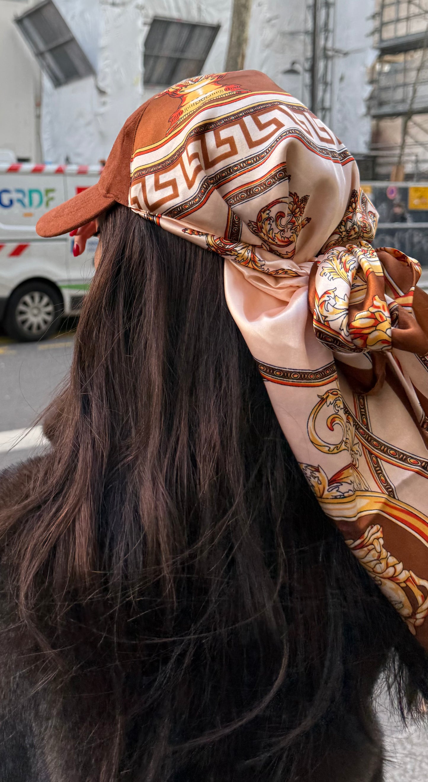 Casquette Foulard RM Rouille