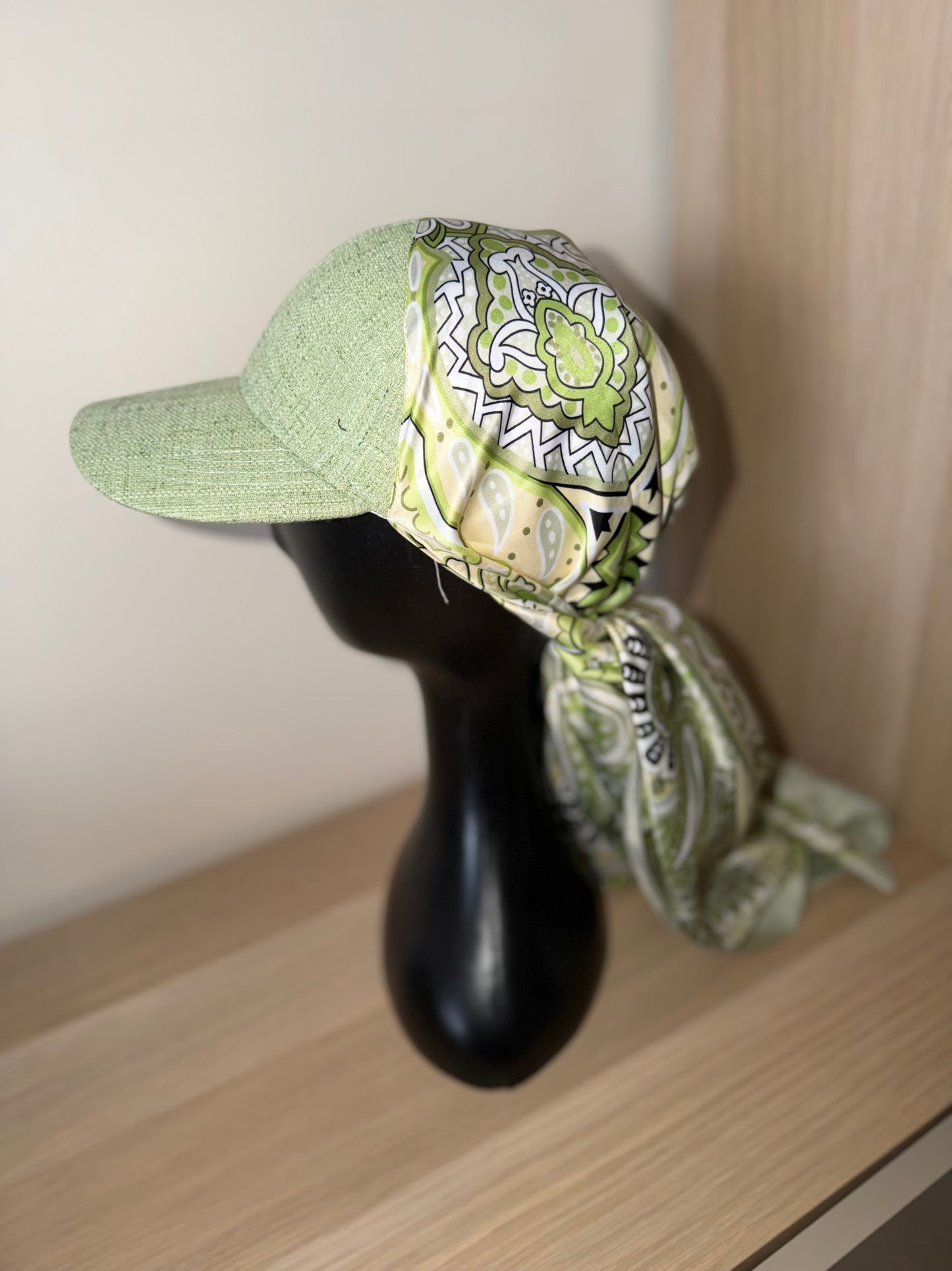 Casquette Foulard RM Sauge