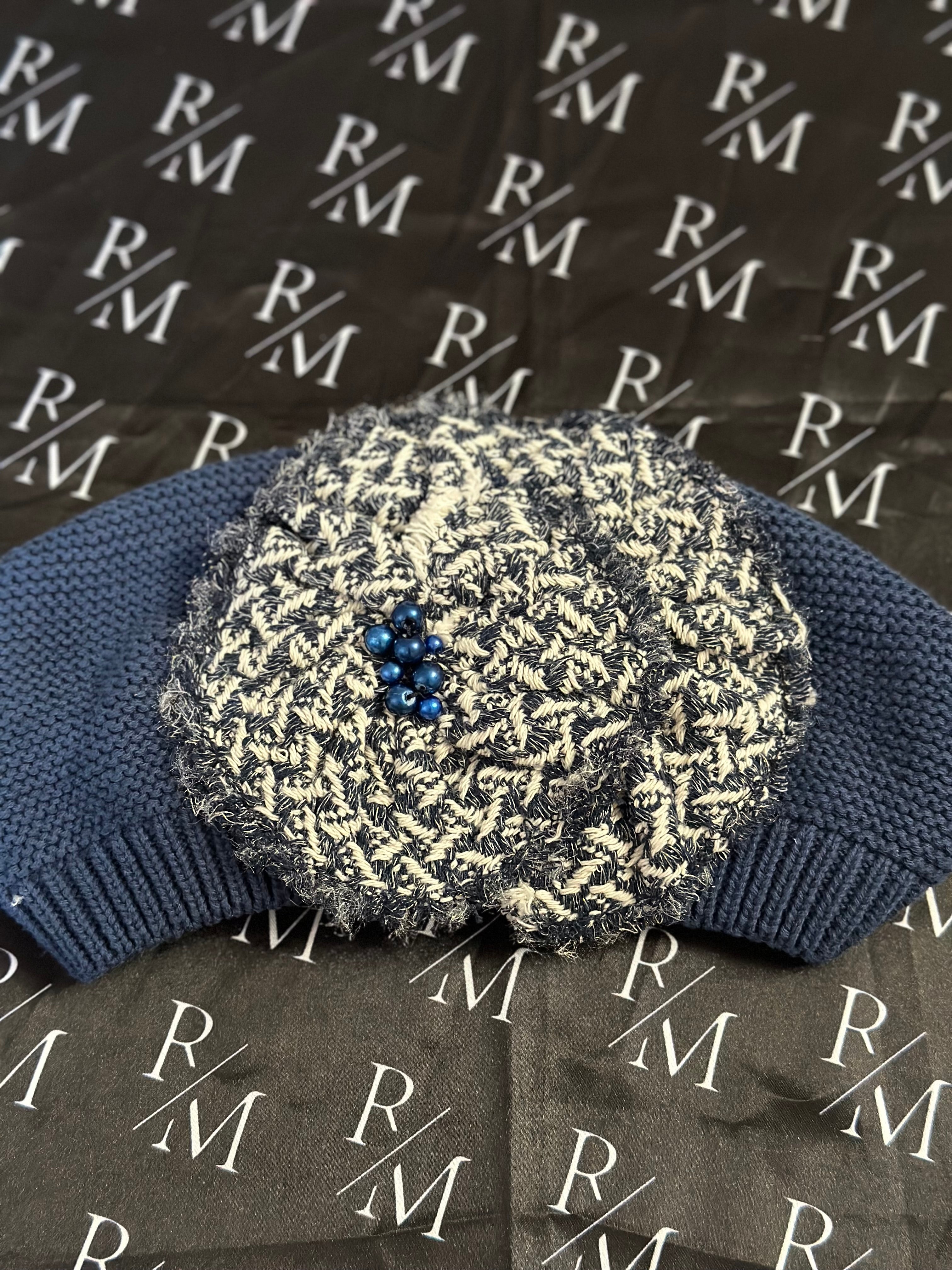 BERET BLEU JEAN RM1-44