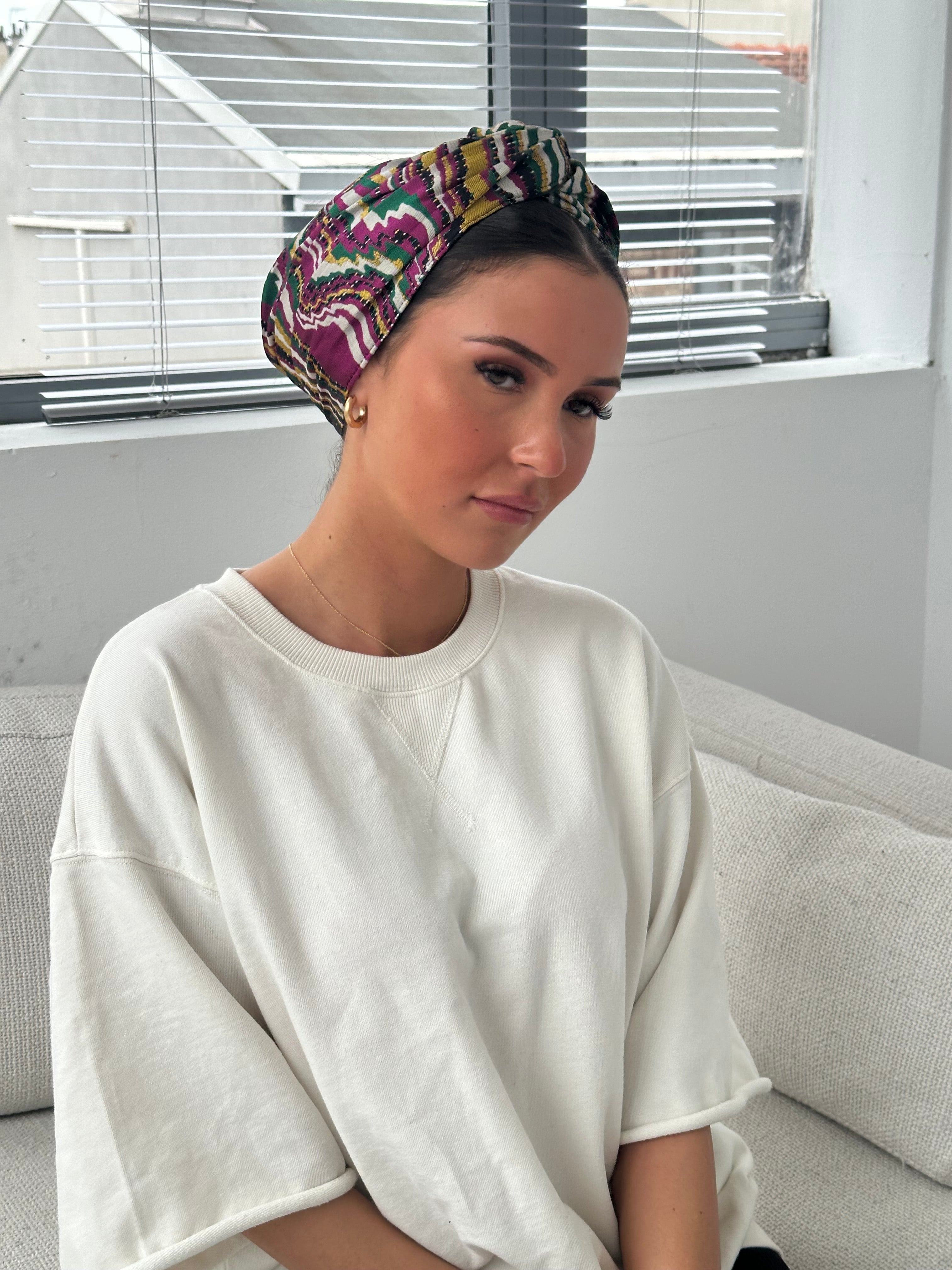 Turban Brocard Multi Dégradé