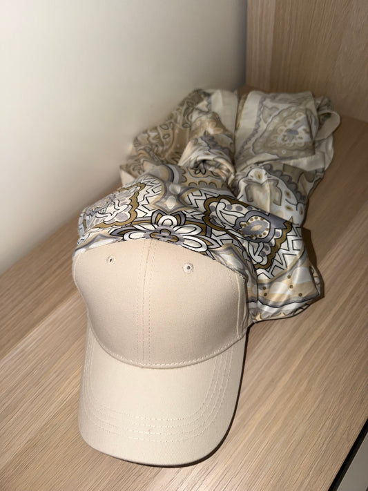 Casquette Foulard RM Ivory