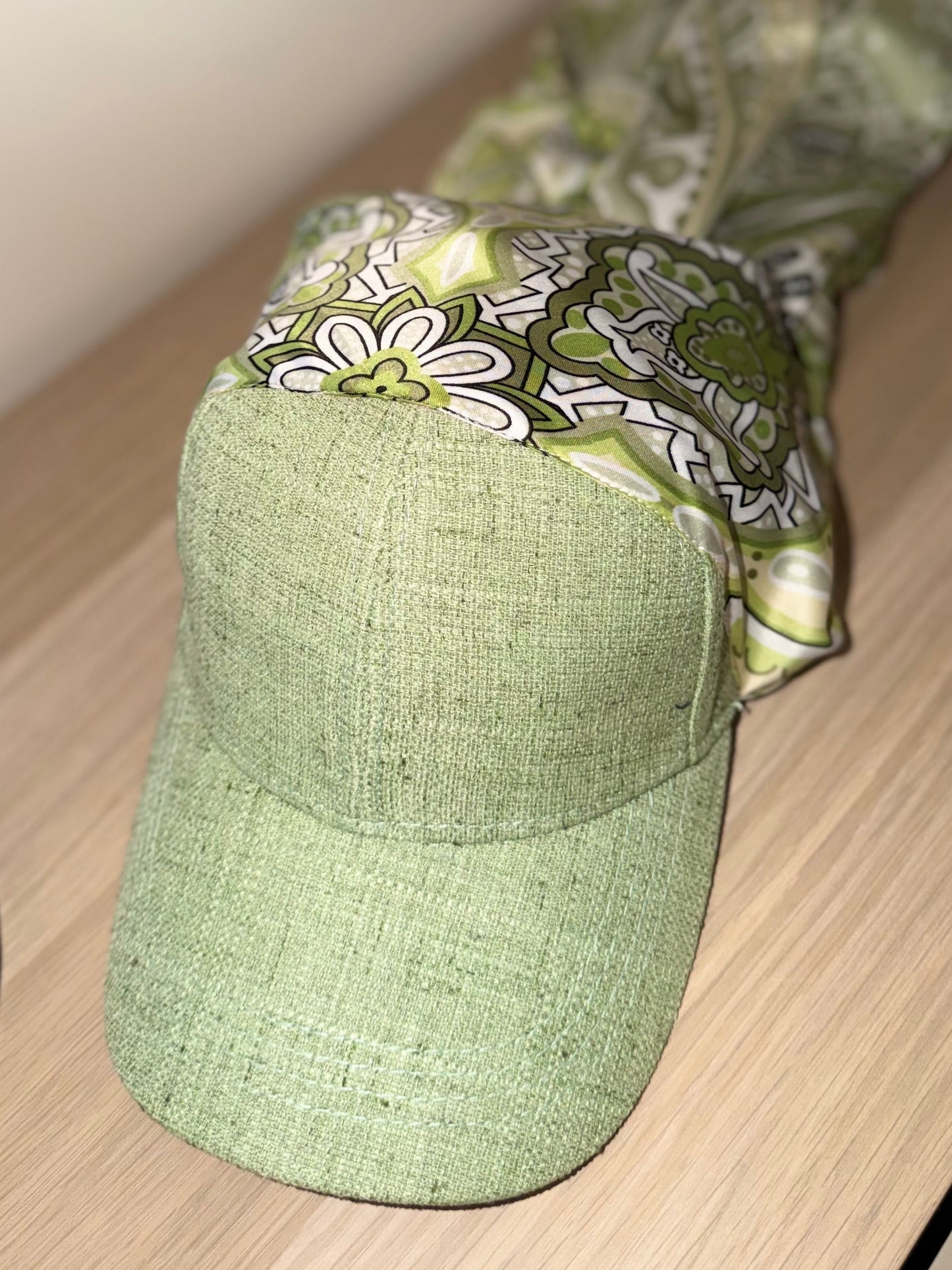 Casquette Foulard RM Sauge