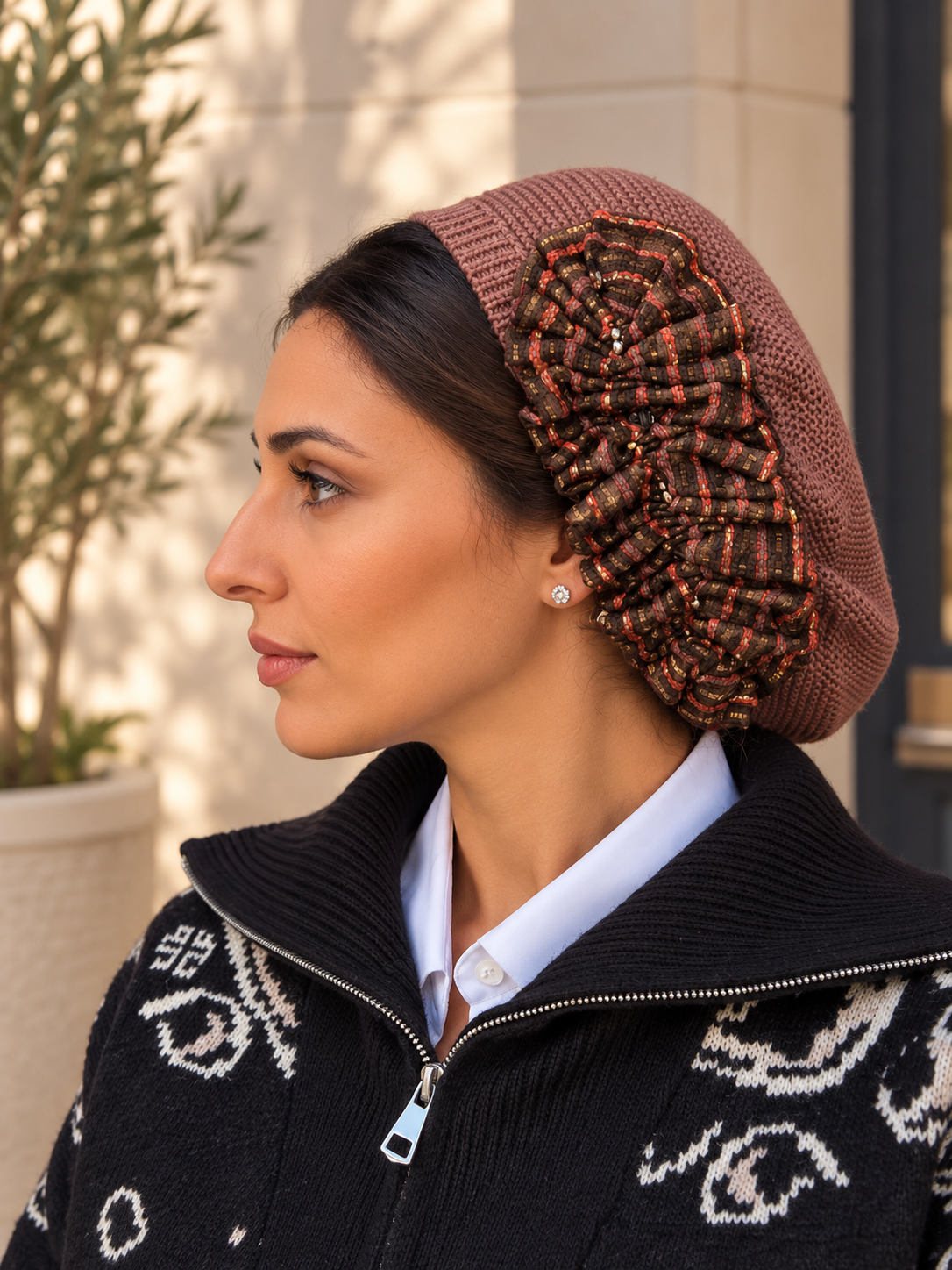 Béret Marron RM