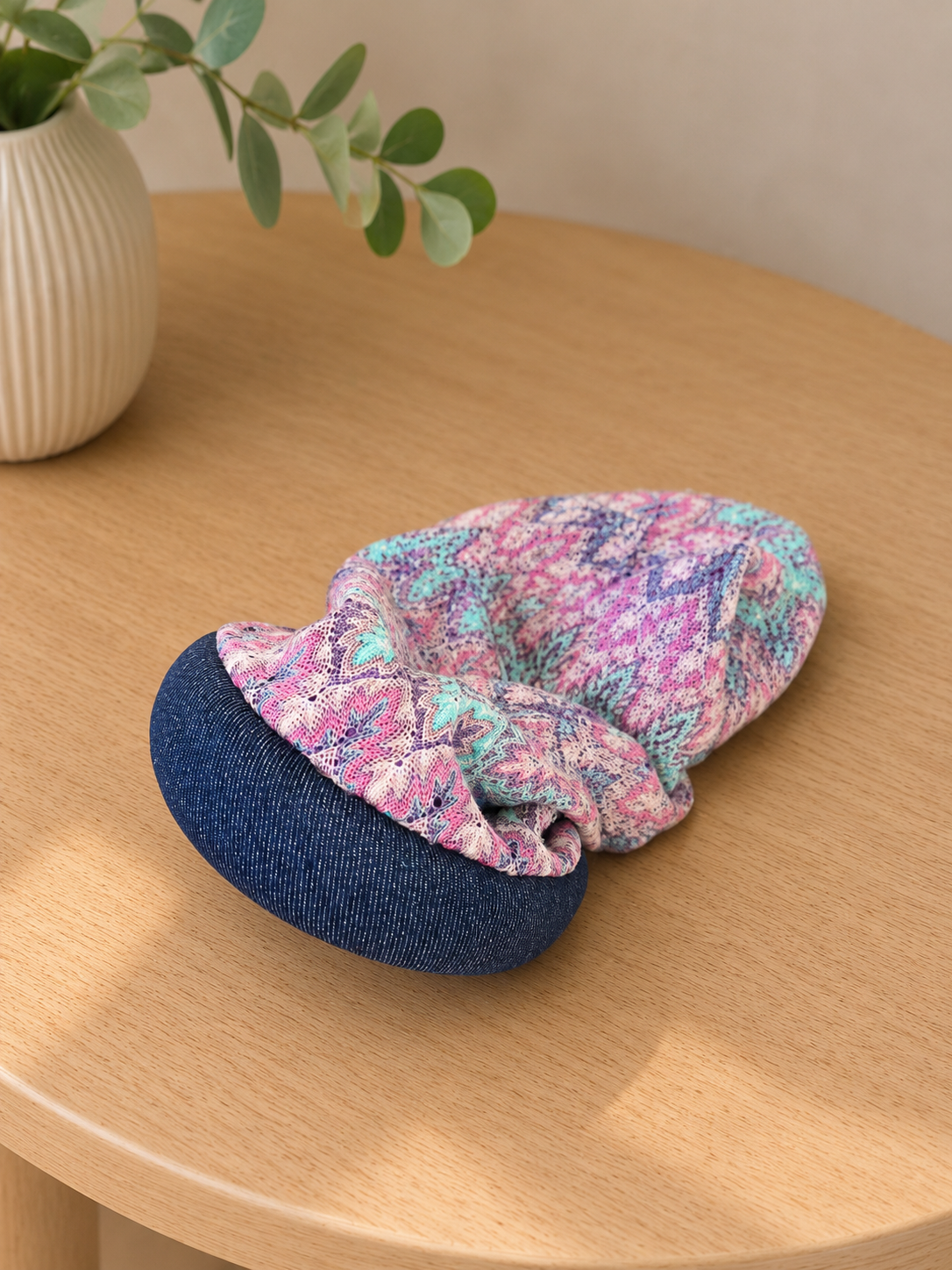 Maya – Serre-tête filet crochet