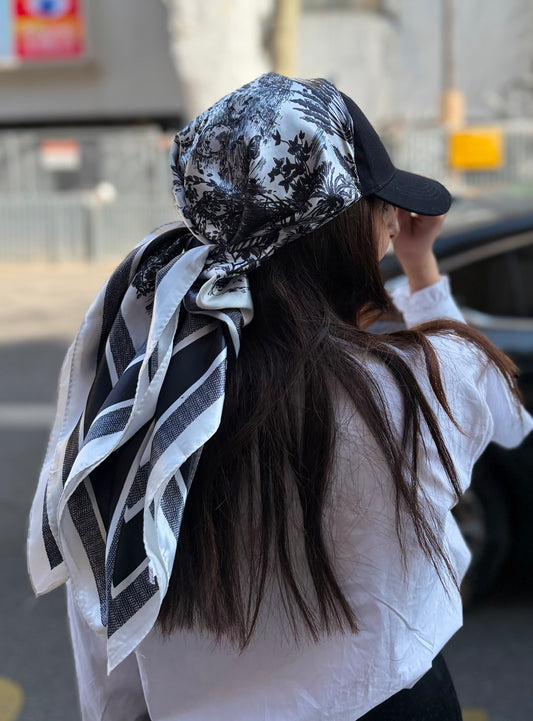 Casquette Foulard RM Noir