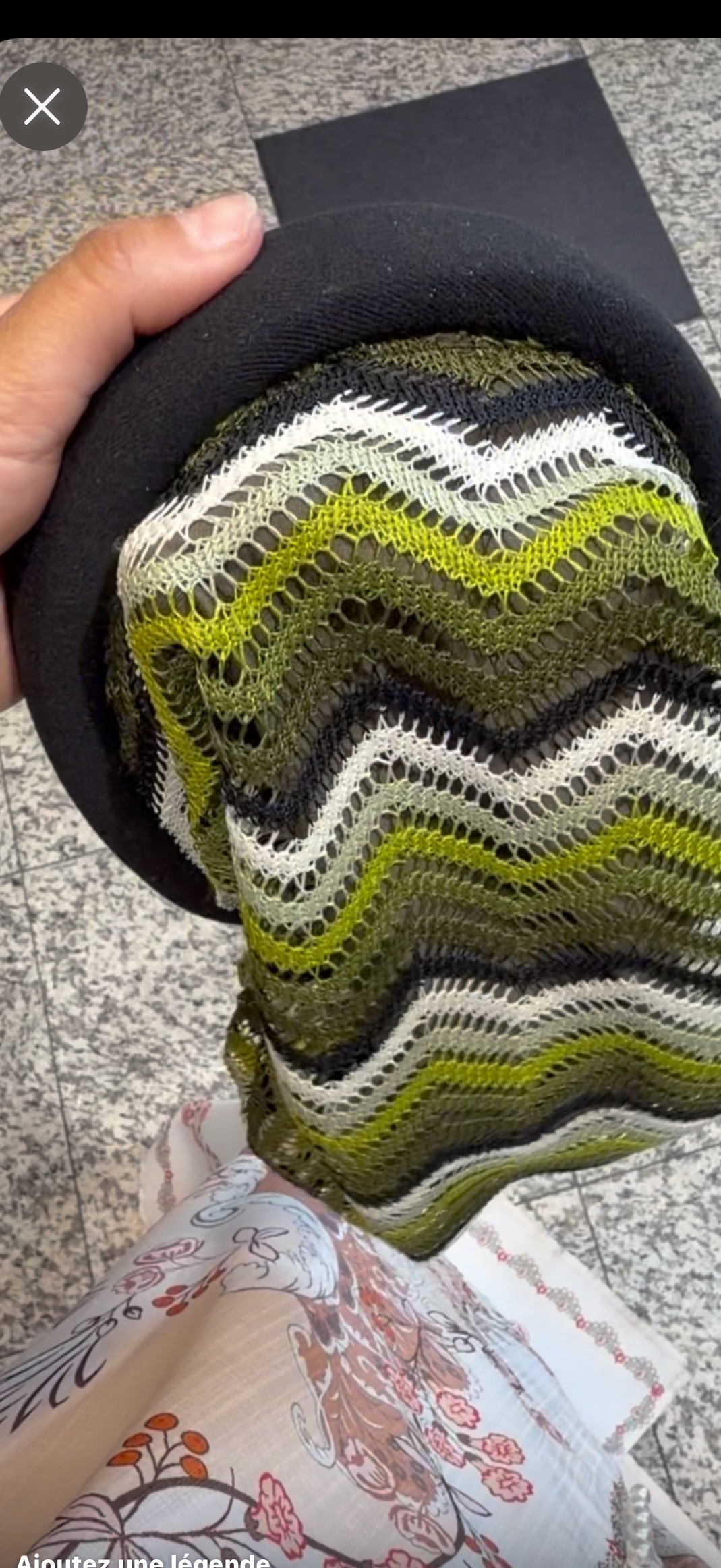 Serre-Tête Crochet Vert