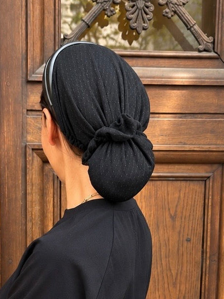 Paola - Serre tête filet noir