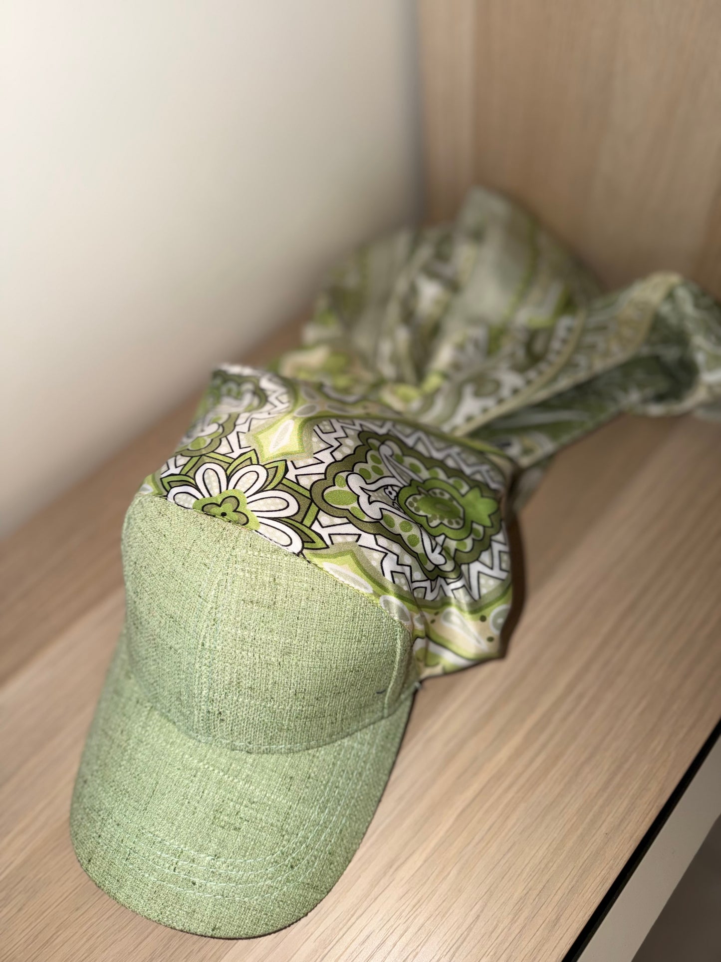 Casquette Foulard RM Sauge
