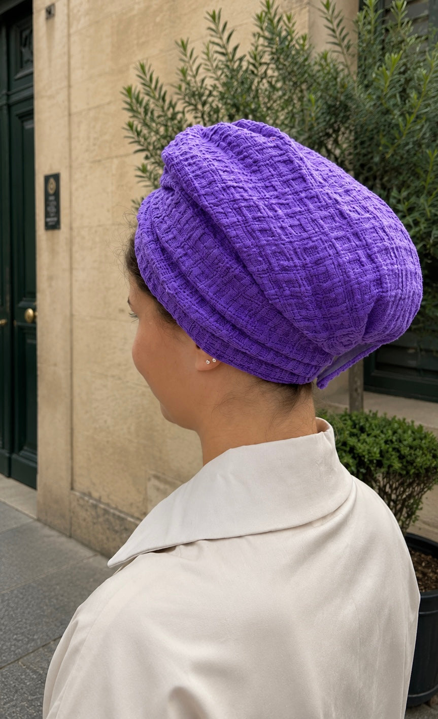 Turban Uni Violet