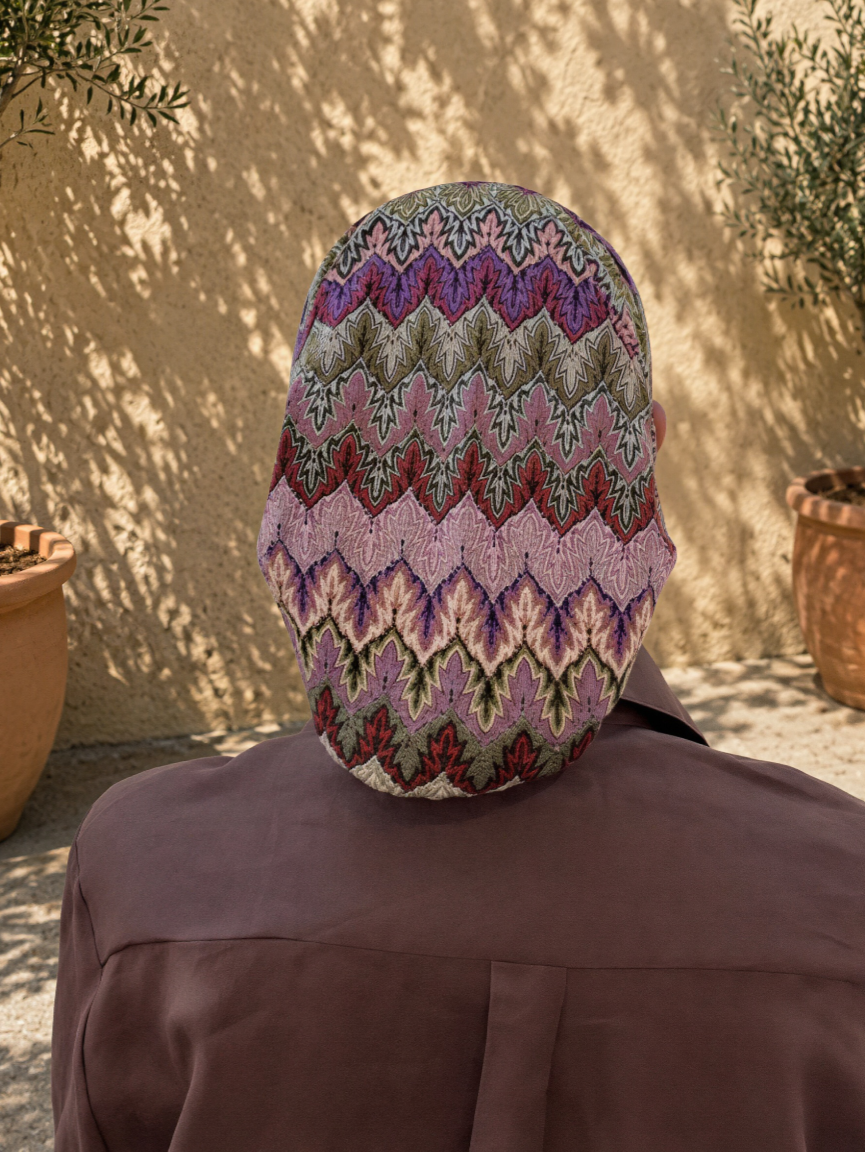 Ysé – Serre-tête filet crochet