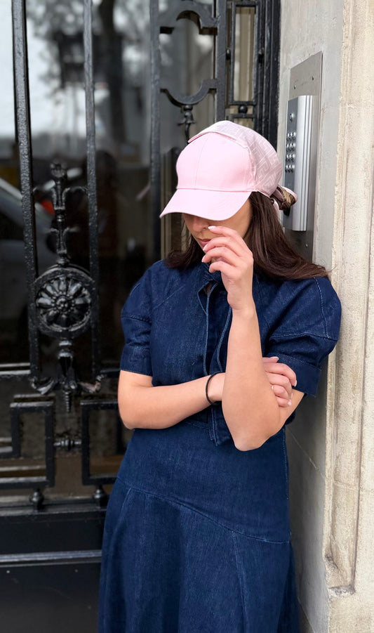 Casquette Foulard RM Beige Pink