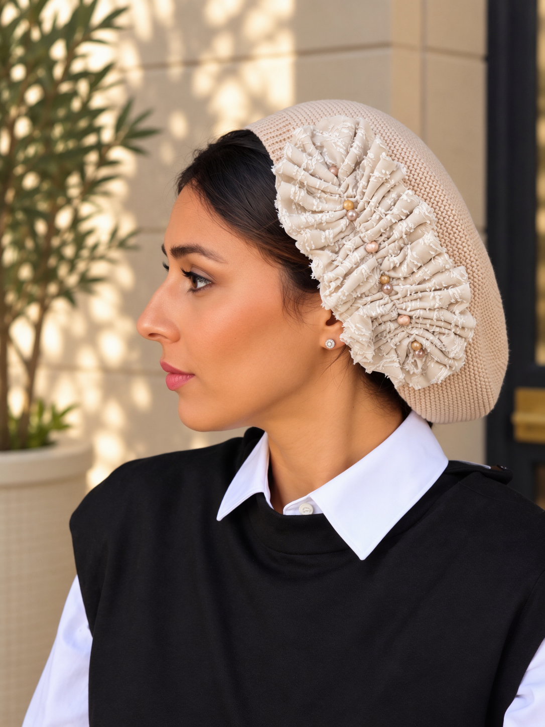 Béret Beige RM