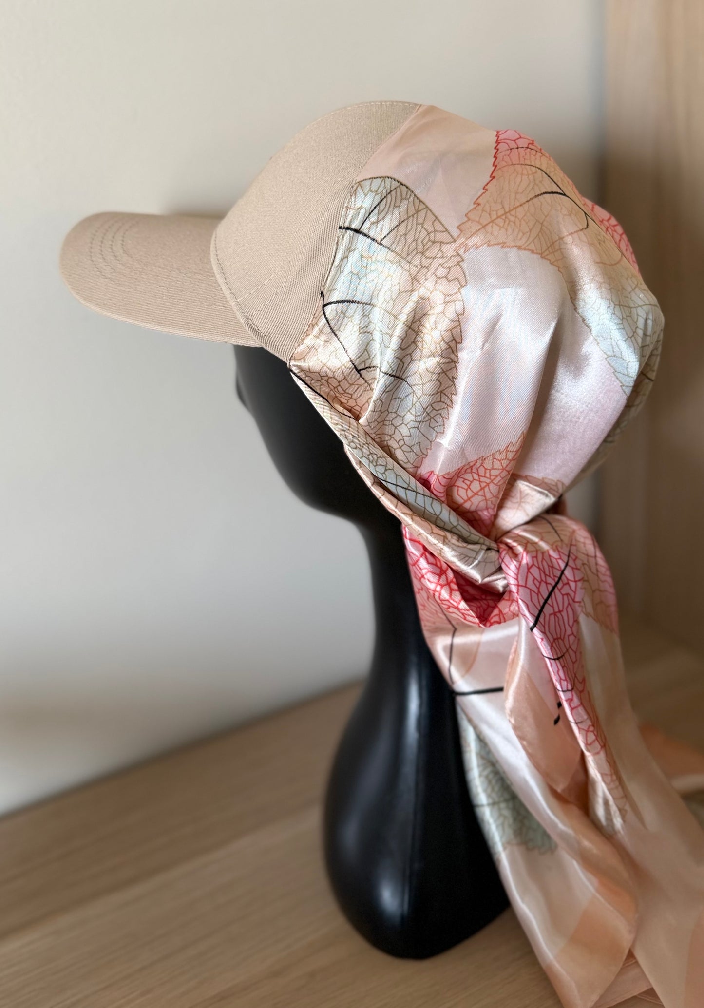 Casquette Foulard RM Beige