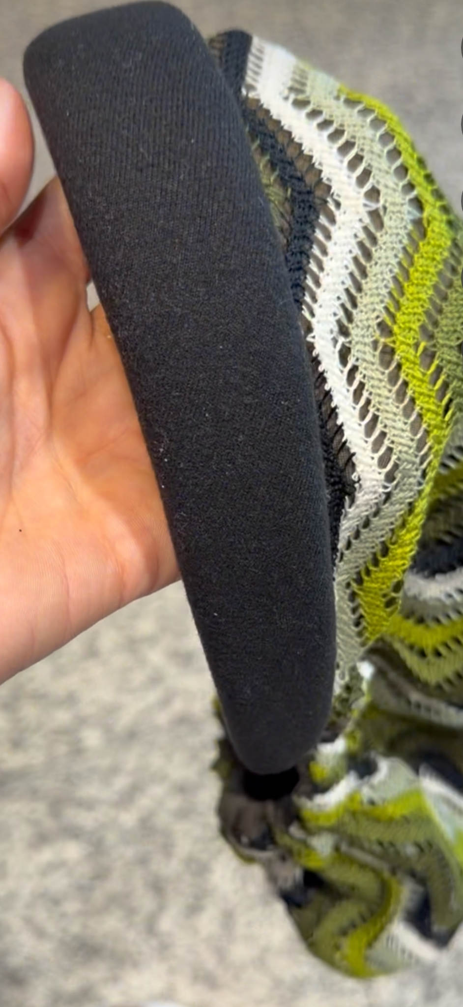 Serre-Tête Crochet Vert