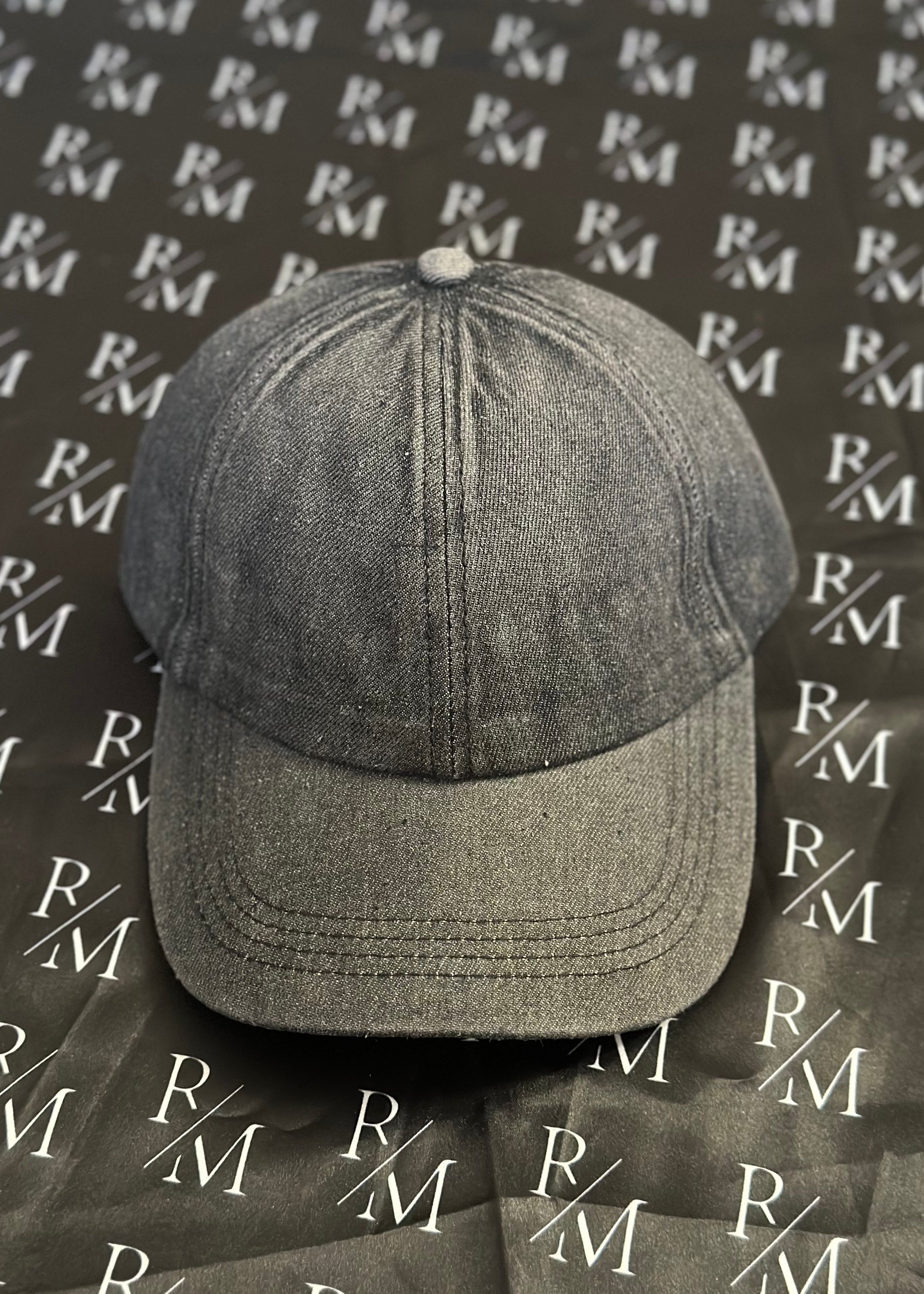 Casquette jean Noir