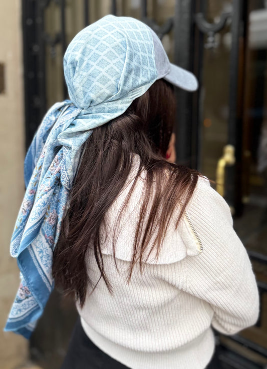 Casquette Foulard RM Bleu Signature
