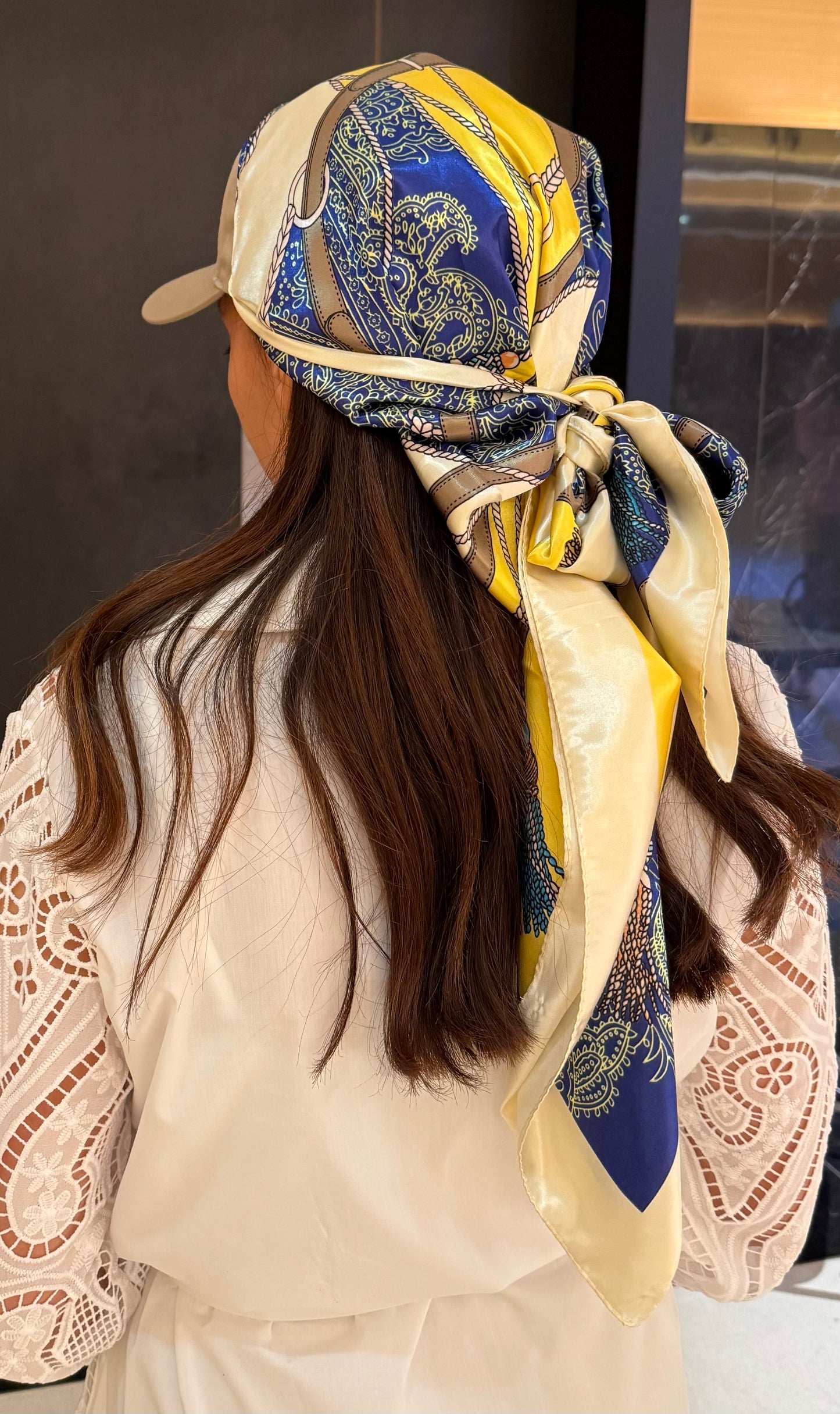 Casquette foulard Rivoli