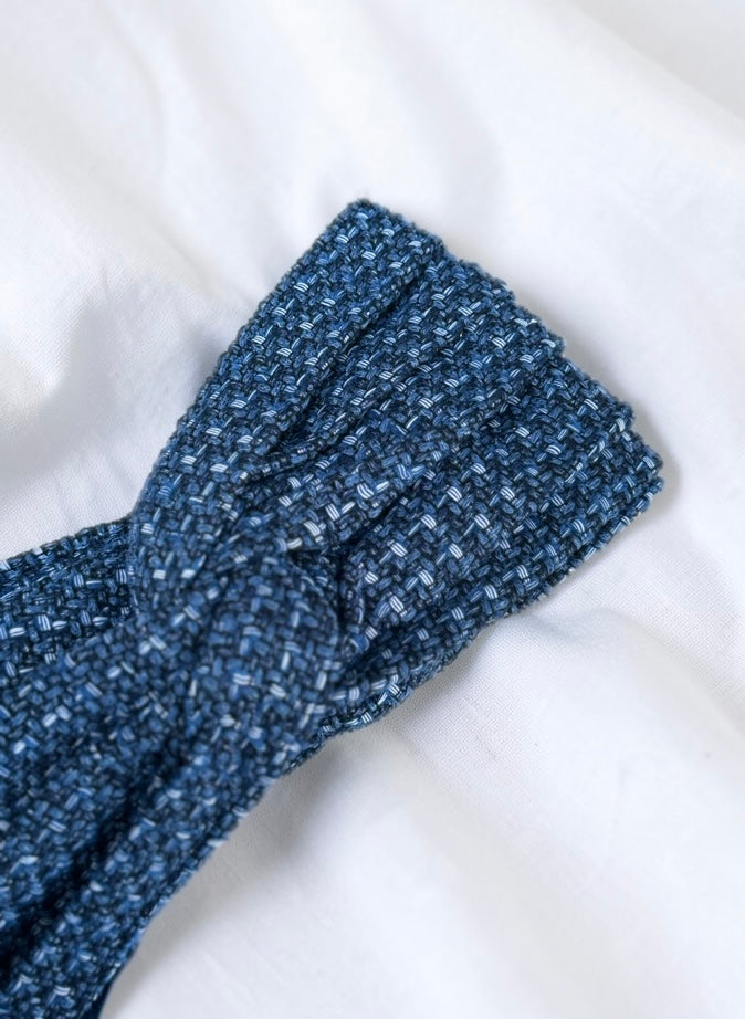 Turban Carreau Blue