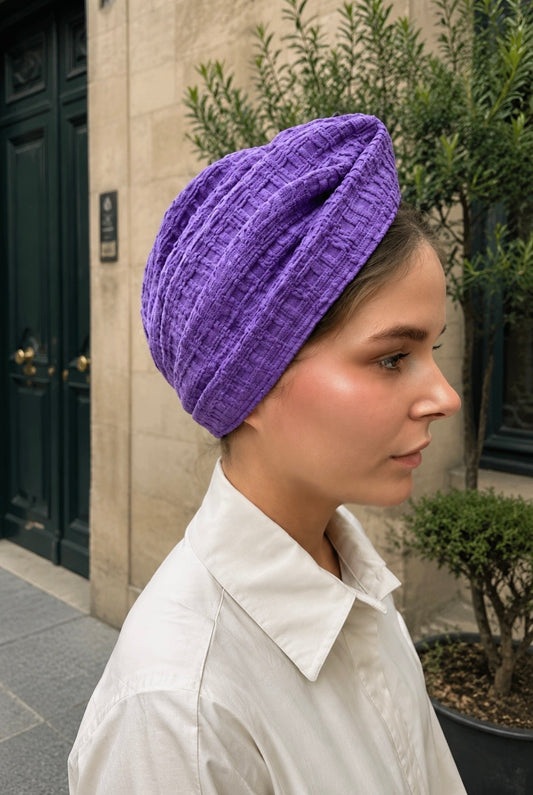 Turban Uni Violet