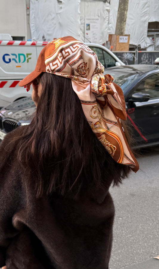 Casquette Foulard RM Rouille
