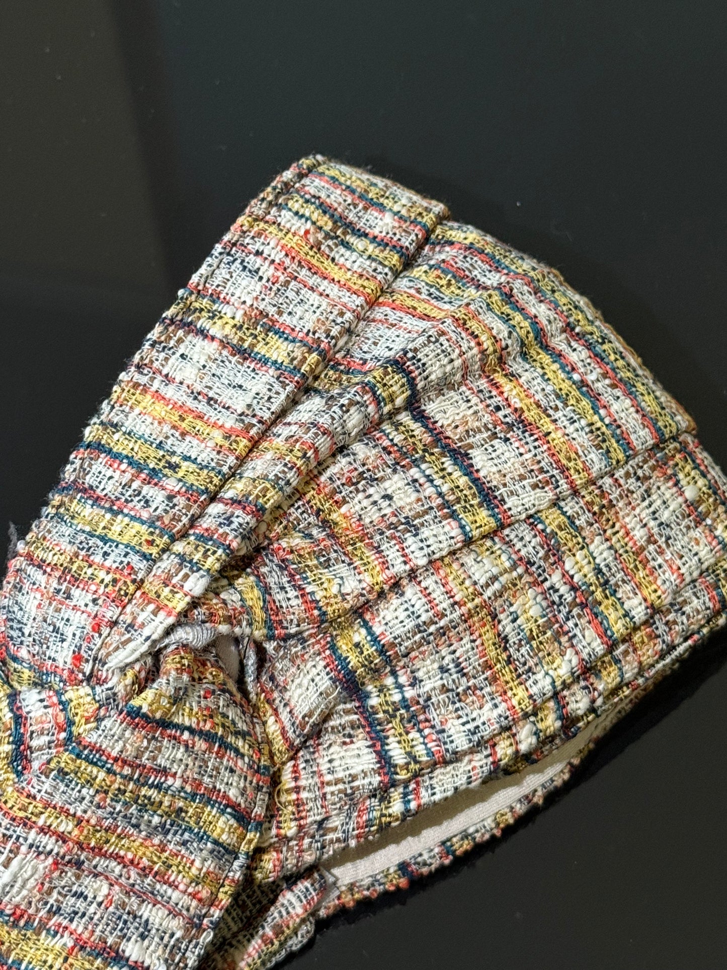 Turban carreau Beige multi