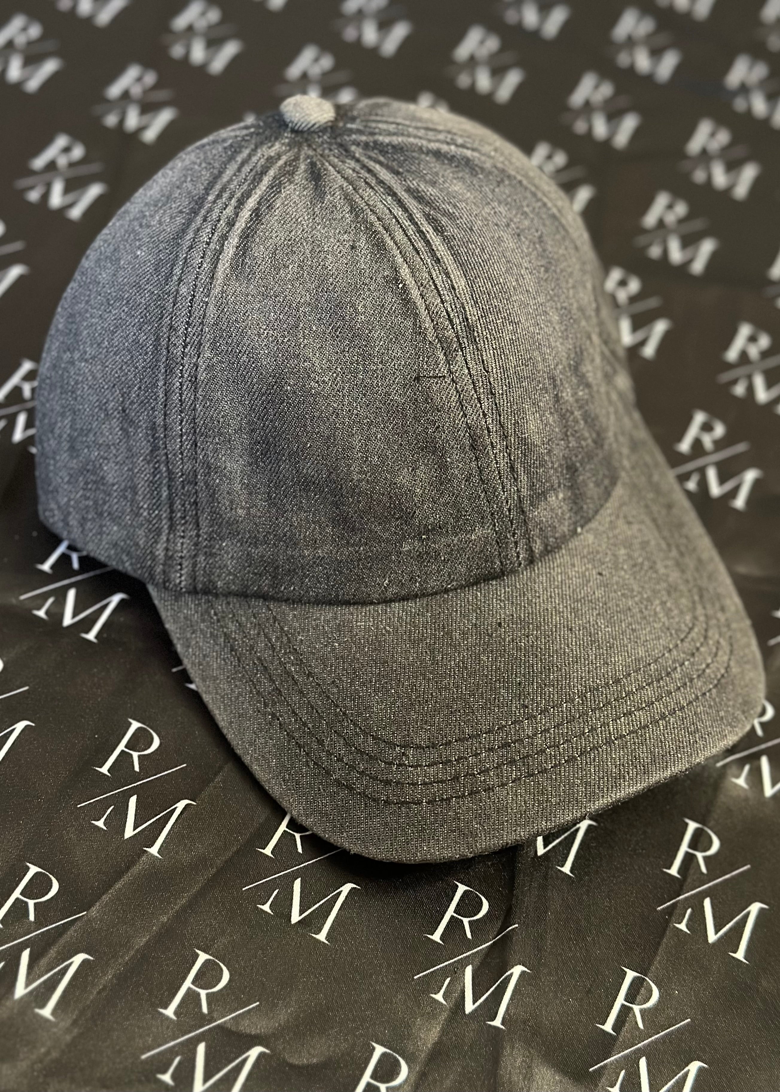 Casquette jean Noir