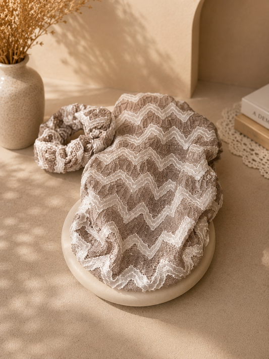 Levia – Serre-tête filet crochet