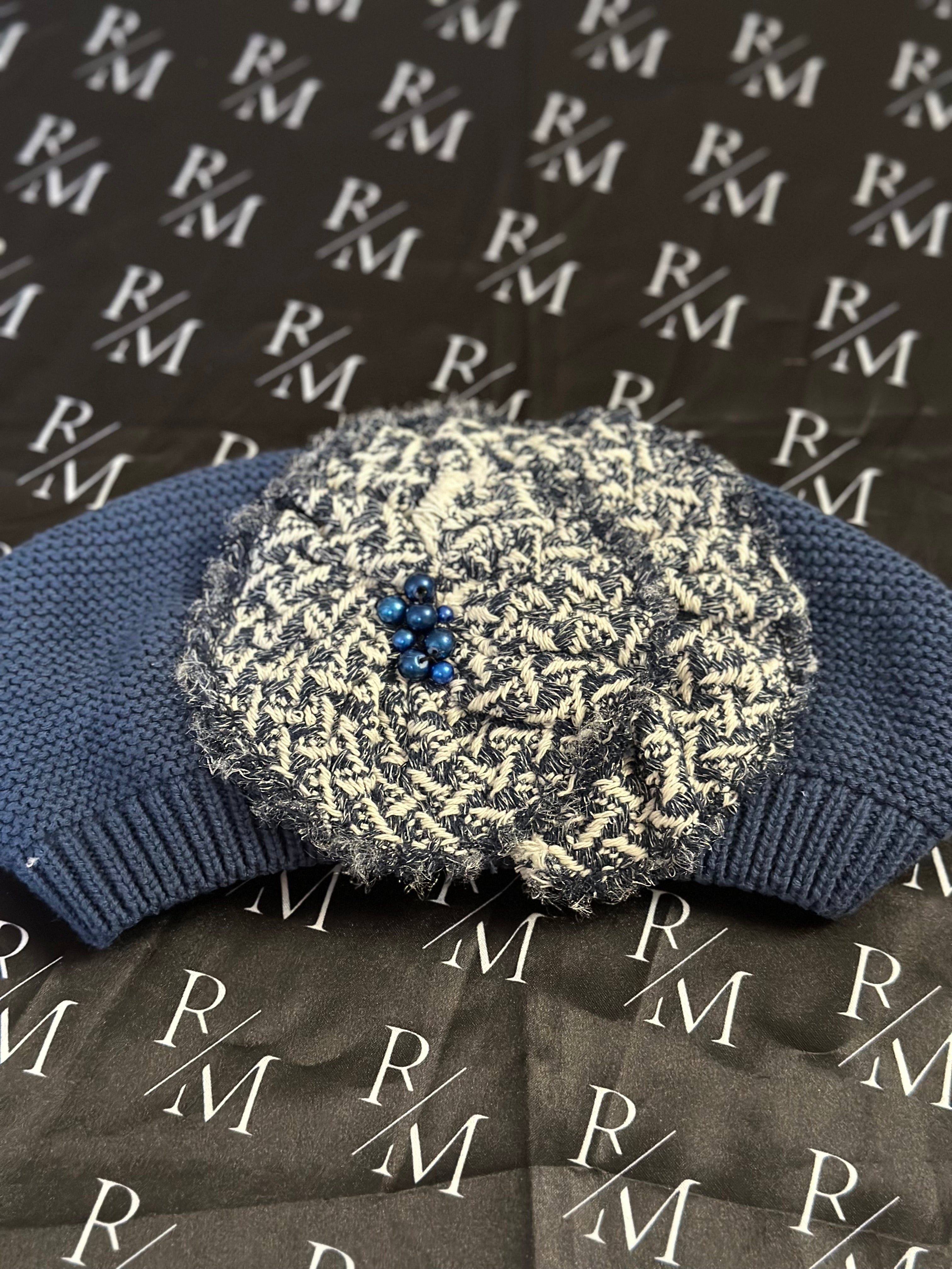 BERET BLEU JEAN RM1-44