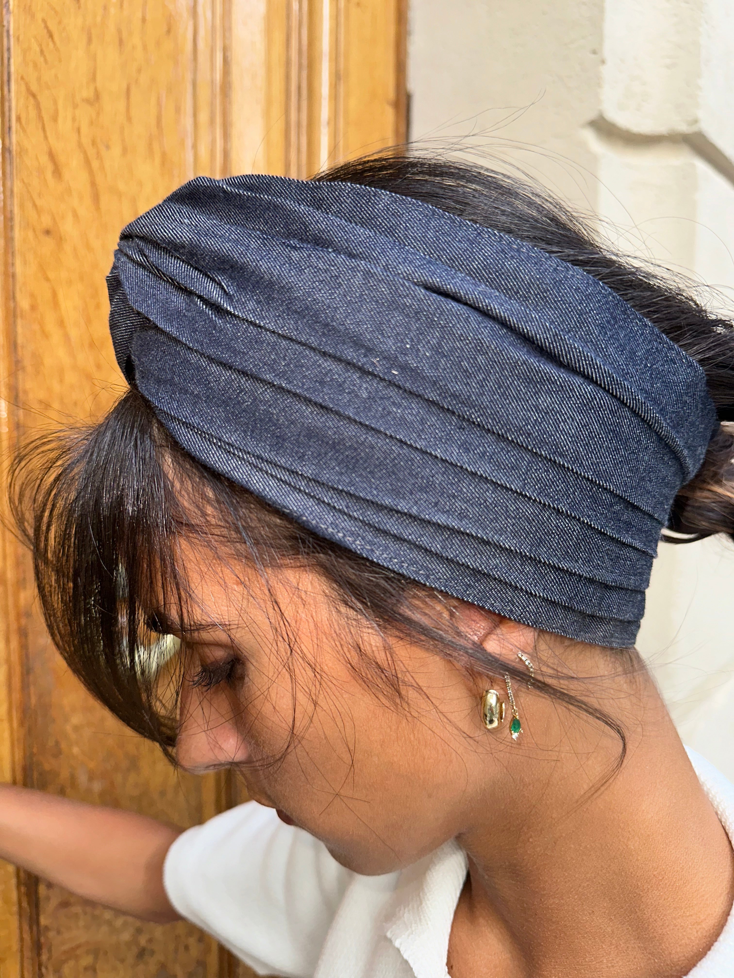 Turban Jean Bleu Dark