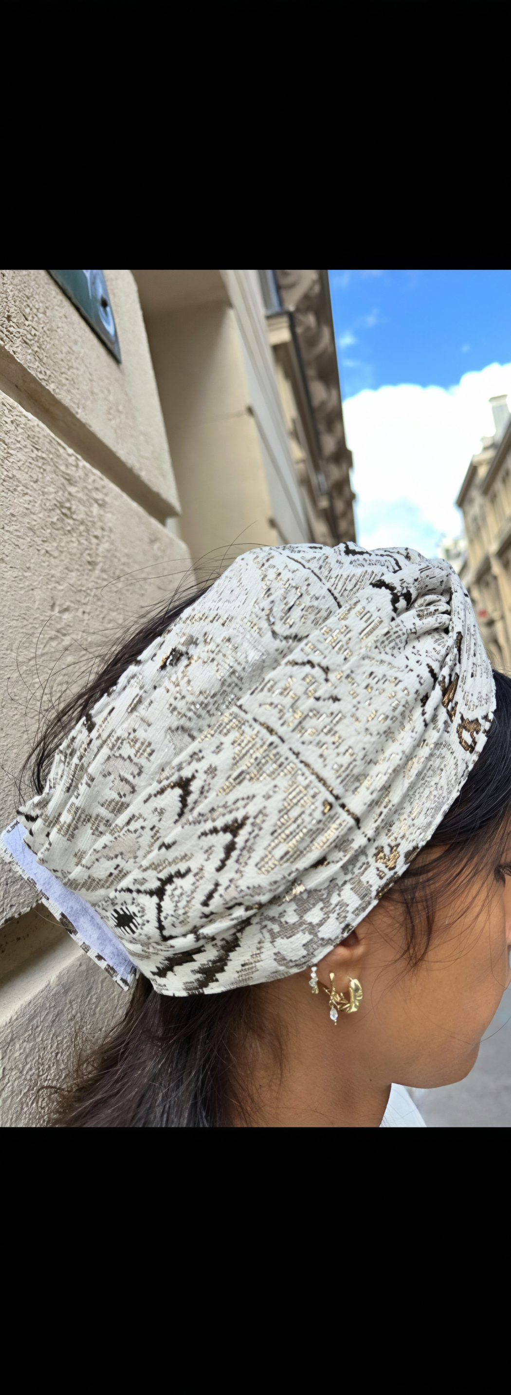 Turban Éclat Ivoire