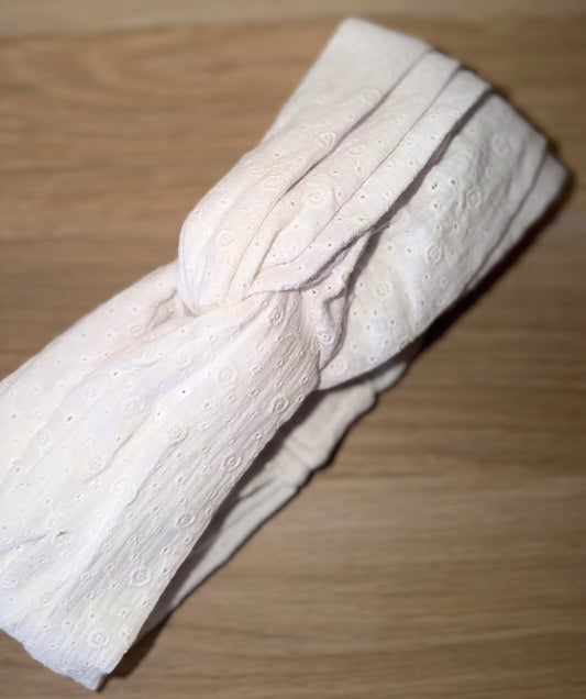 Turban Éléa Blanc
