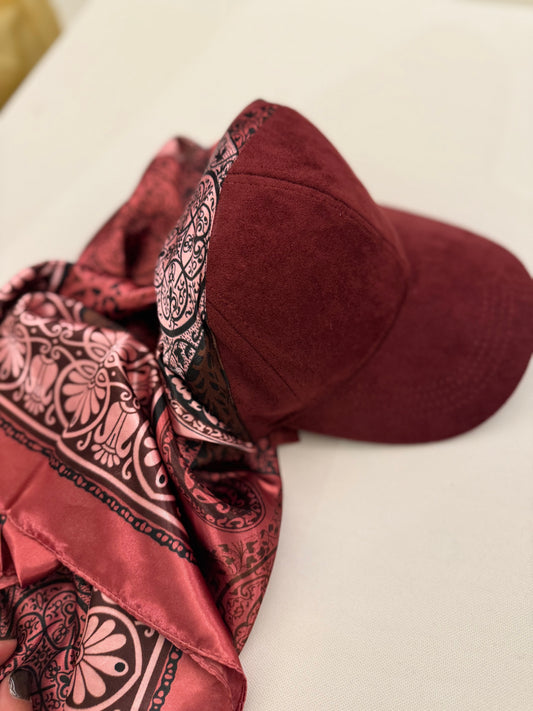 Casquette Foulard célestia