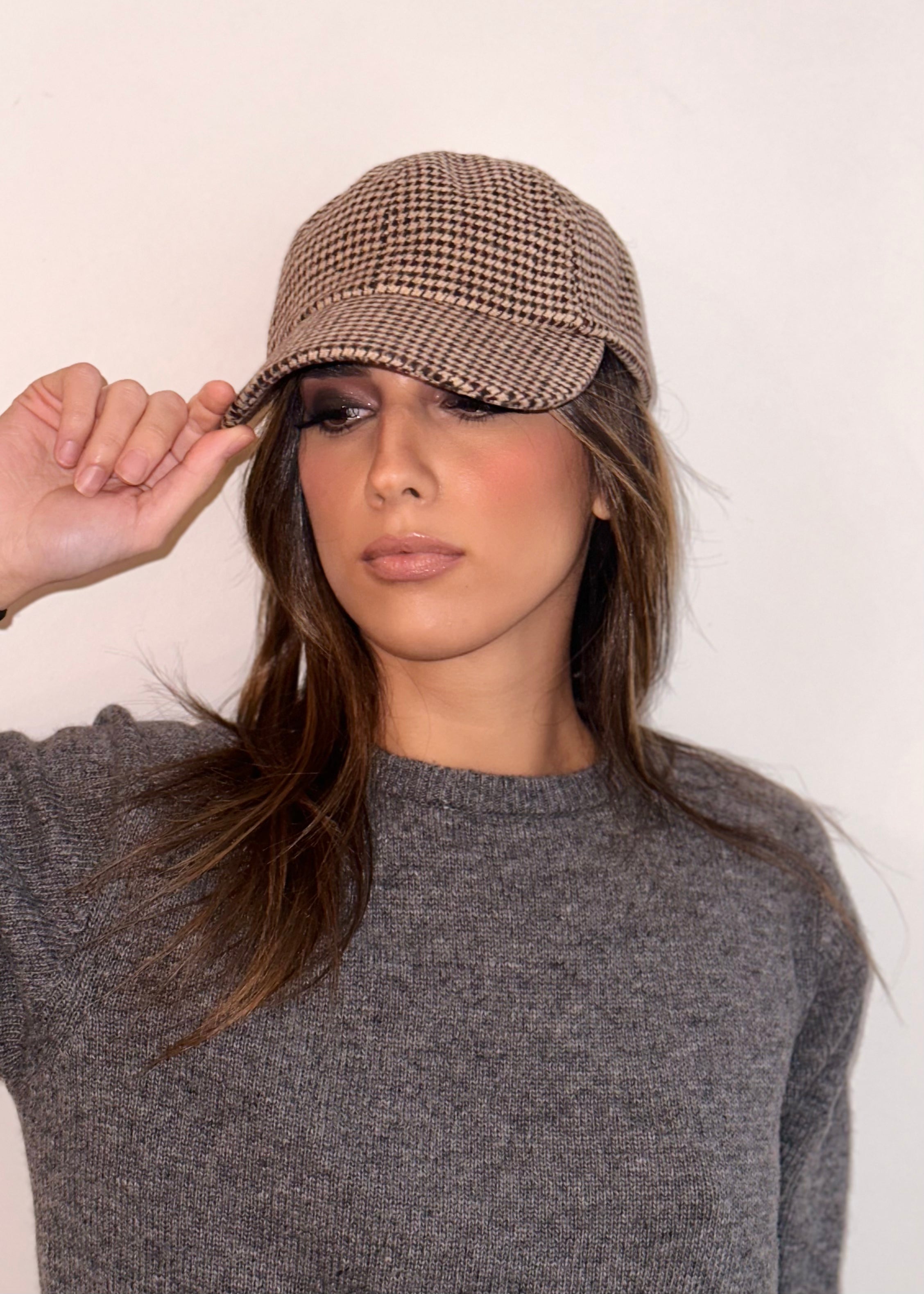 Casquette Camel Marron